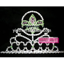 Bijoux en cristal bijoux accessoires tiara feuillue